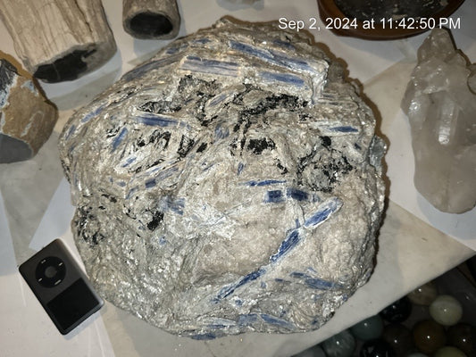 Giant Polished Agate Sliced Druzy Center on Custom Carved Wood Display Stand. Crystal Lover, Rock Hound, Geode Collection, Bookshelf Decor